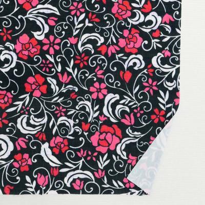 Flamenco Fabric / Small Flower / JKF-191-BK