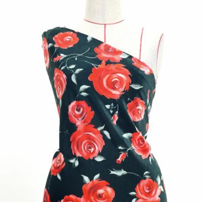 Flamenco Fabric / Rose / JKF-193-BK