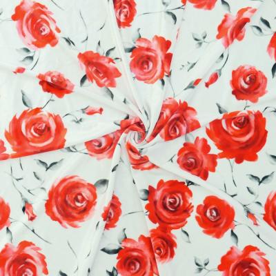 Flamenco Fabric / Rose / JKF-193-WH