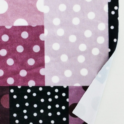 Flamenco Fabric / Dots & Patchwork Style / JKF-195-GYRD