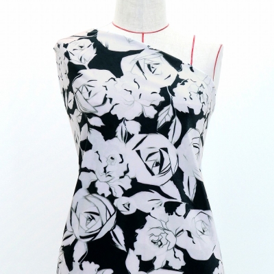 Flamenco Fabric / Rose / JKF-199-WH