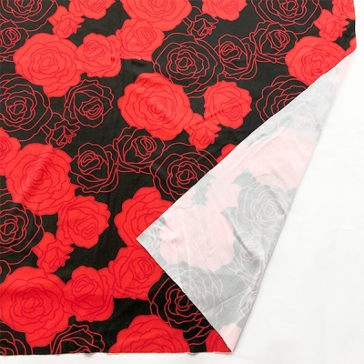 Flamenco Fabric / Rose / JKF-540-BKRD