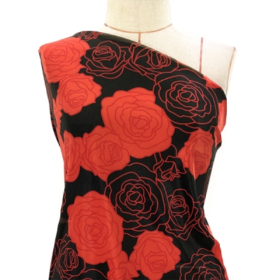 Flamenco Fabric / Rose / JKF-540-BKRD