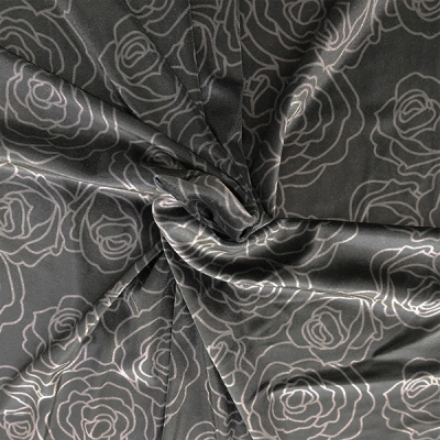 Flamenco Fabric / Rose / JKF-540-BK
