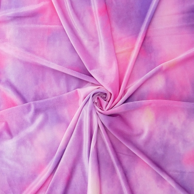 Flamenco Fabric / Purple & Pink / JKF-590-PUPI