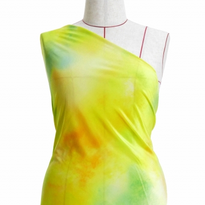 Flamenco Fabric / Yellow & Green / JKF-590-YEGR