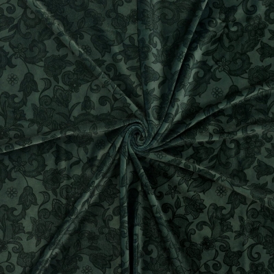 Flamenco Fabric / Lace Print / JKF-700-BK
