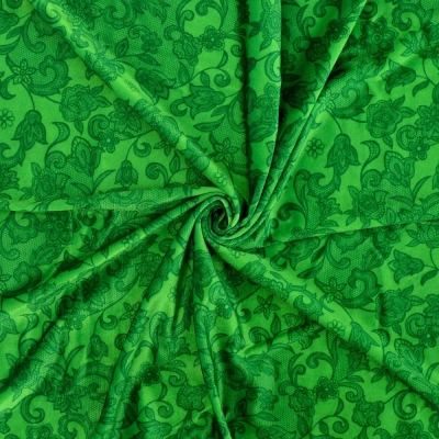 Flamenco Fabric / Lace Print / JKF-700-GR