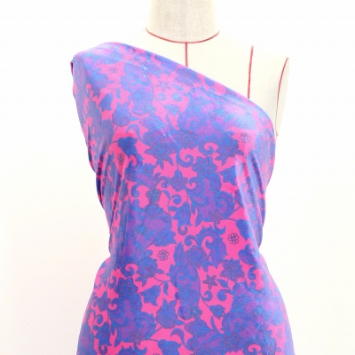 Flamenco Fabric / Lace Print / JKF-700-PIBL