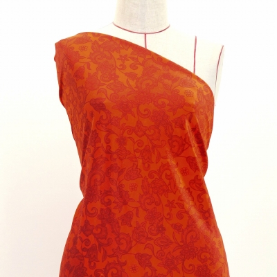 Flamenco Fabric / Lace Print / JKF-700-RD