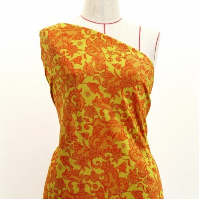 Flamenco Fabric / Lace Print / JKF-700-YERD