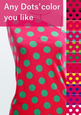 Flamenco Fabric / Dots / Pink / JKF-047