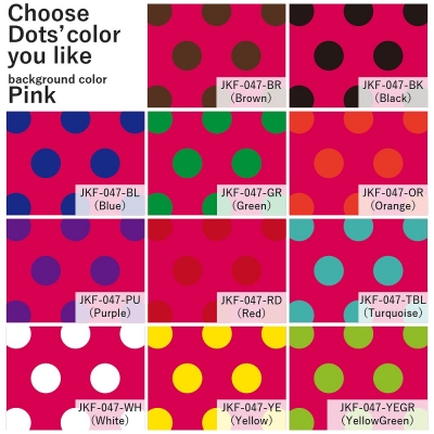 Flamenco Fabric / Dots / Pink / JKF-047