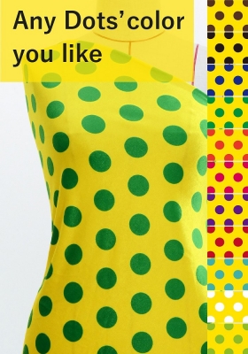 Flamenco Fabric / Dots / Yellow / JKF-057