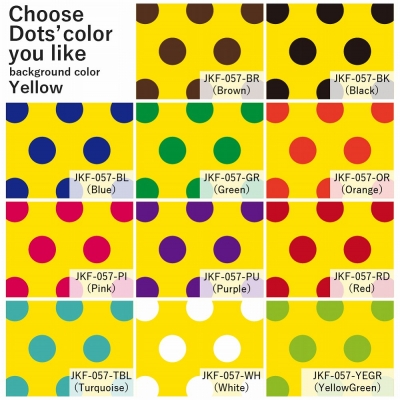 Flamenco Fabric / Dots / Yellow / JKF-057