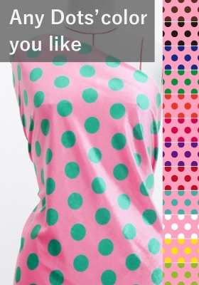 Flamenco Fabric / Dots / Light Pink / JKF-111