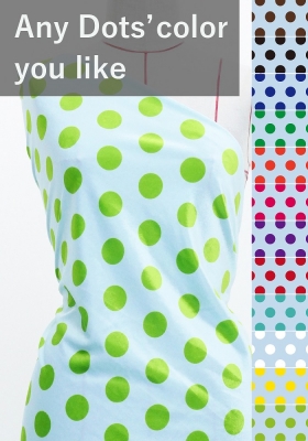 Flamenco Fabric / Dots / Light Blue / JKF-129