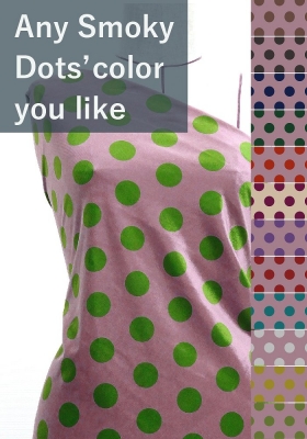 Flamenco Fabric / Smoky Dots / Grayish Pink / JKF-161