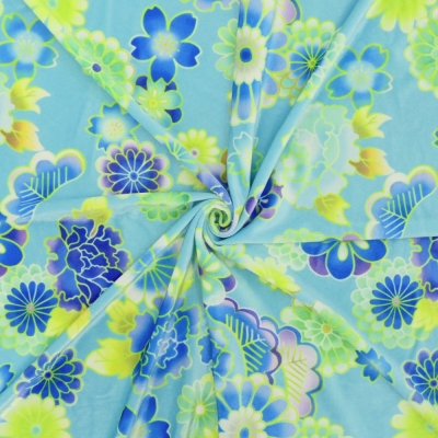 Japan Fabric / Chrysanthemum, Peony & Pine / JWA-001-LBL