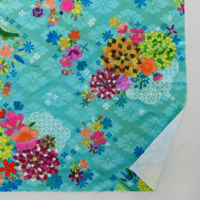 Japan Fabric / Chrysanthemum, Plum Blossom & Cherry Blossom / JWA-005-LBL