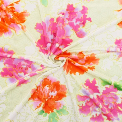 Japan Fabric / Peony / JWA-007-BE