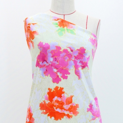 Japan Fabric / Peony / JWA-007-BE