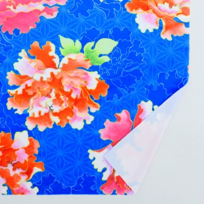 Japan Fabric / Peony / JWA-007-BL