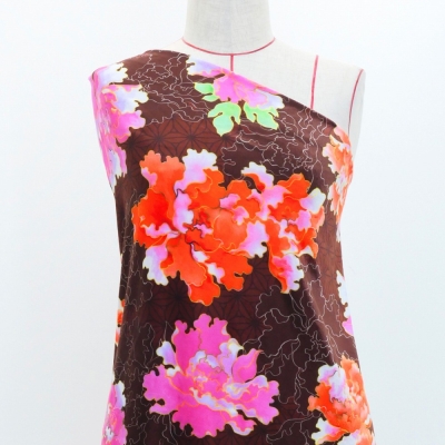 Japan Fabric / Peony / JWA-007-BR