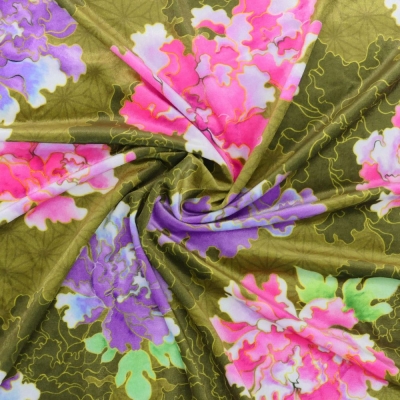 Japan Fabric / Peony / JWA-007-KA