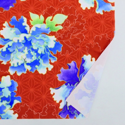 Japan Fabric / Peony / JWA-007-RD