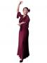 Flamenco Skirts with Multi Panels / Wine / G1004