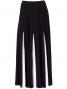 Flamenco Skirt with Contrast Panels / Black & White /G161w