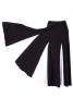 Flamenco Skirt with Contrast Panels / Black & White /G161w