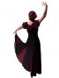 Polka Dot Ruffled Sleeve Flamenco Blouse/ Red Dots / G1638r