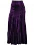 Flamenco Blouse & Skirt Two-piece with Velvet / Two-piece / Purple / G1906pb