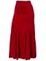 Flamenco Blouse & Skirt Two-piece with Velvet / Two-piece / Red / G1906rb