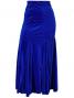 Flamenco Blouse & Skirt Two-piece with Velvet / Two-piece / Royal Blue / G1906rbb