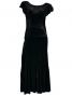 Flamenco Blouse & Skirt Two-piece with Velvet / Two-piece / Black / G1906bb