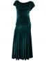 Flamenco Blouse & Skirt Two-piece with Velvet / Two-piece / Green / G1906gb