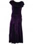 Flamenco Blouse & Skirt Two-piece with Velvet / Two-piece / Purple / G1906pb