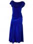 Flamenco Blouse & Skirt Two-piece with Velvet / Two-piece / Royal Blue / G1906rbb