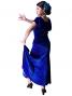 Flamenco Blouse & Skirt Two-piece with Velvet / Two-piece / Royal Blue / G1906rbb