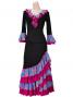 Flamenco Blouse & Skirt / Roses & Dots / Model Carla & Tecla / G2348bbl