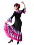 Flamenco Blouse & Skirt / Roses & Dots / Model Carla & Tecla / G2348bbl