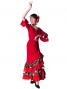 Flamenco Blouse & Skirt / Roses & Dots / Model Carla & Tecla / G2348rb