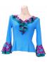 Flamenco Blouse & Skirt / Roses & Dots / Model Carla & Tecla / G2348lbp