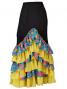 Flamenco Blouse & Skirt / Roses & Dots / Model Carla & Tecla / G2348bg