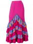Flamenco Blouse & Skirt / Roses & Dots / Model Carla & Tecla / G2348pibl