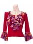 Flamenco Blouse & Skirt / Dots / Model Renata & Pilia / G2351rp