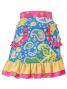 Flamenco Apron with Paisley / Green / Model Ysabel / G2381gr